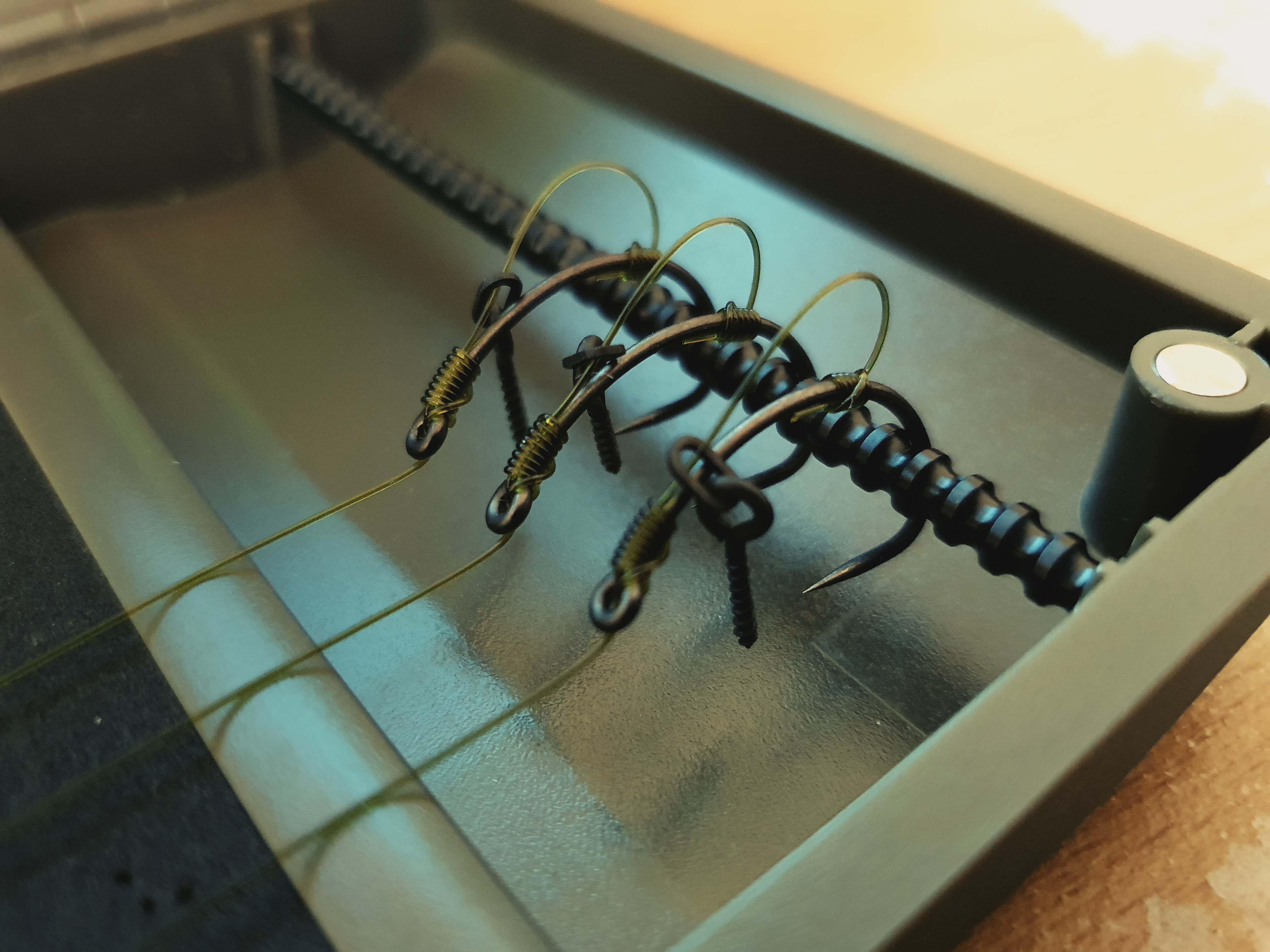 pre tied rig